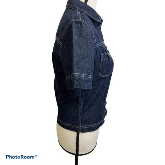 Levi’s Silvertab jean shirt jacket size Small. Top - Picture 3 of 7